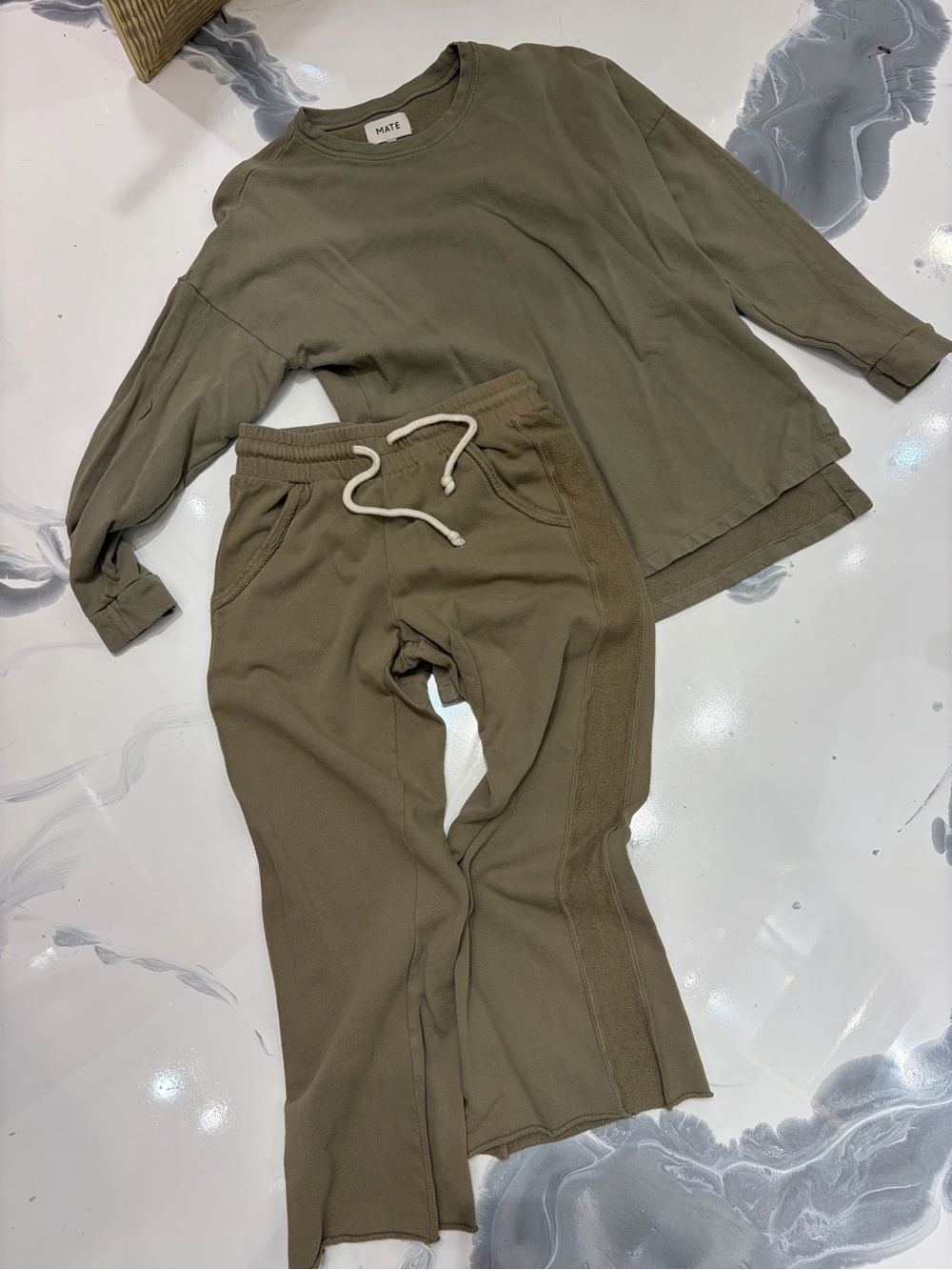 Olive Lounge Jogger set for Women